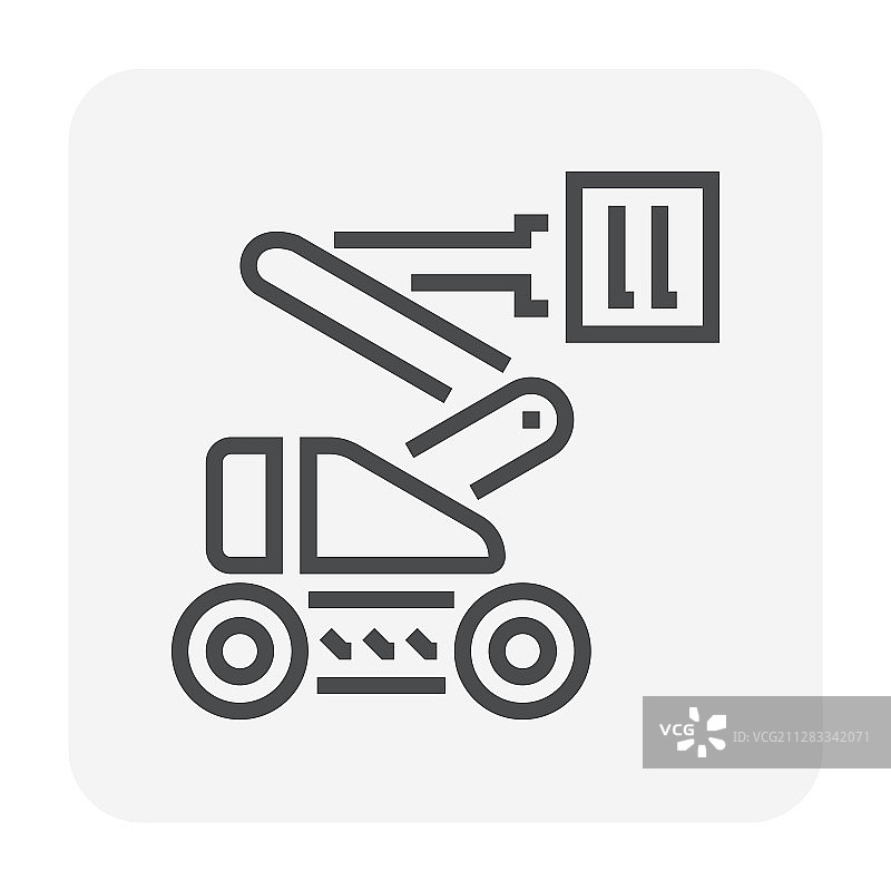 高空作业平台图标图片素材