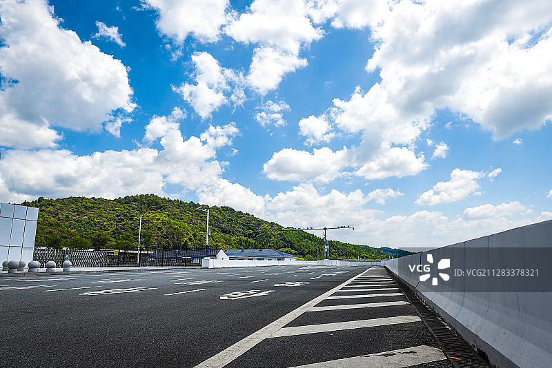 中国建设·柏油沥青马路图片素材