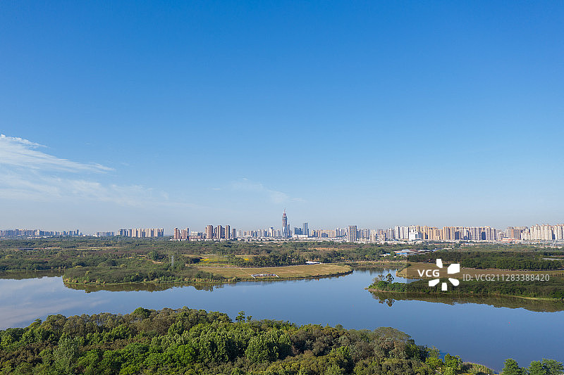 成都青龙湖湿地公园图片素材