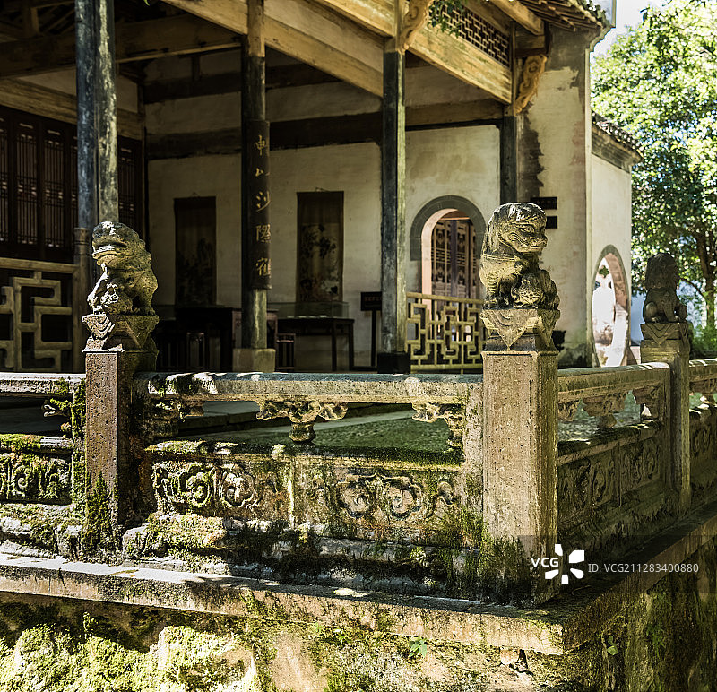 雄村一角图片素材