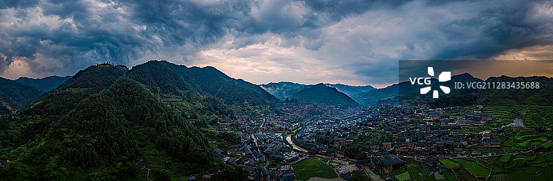 西江千户苗寨图片素材