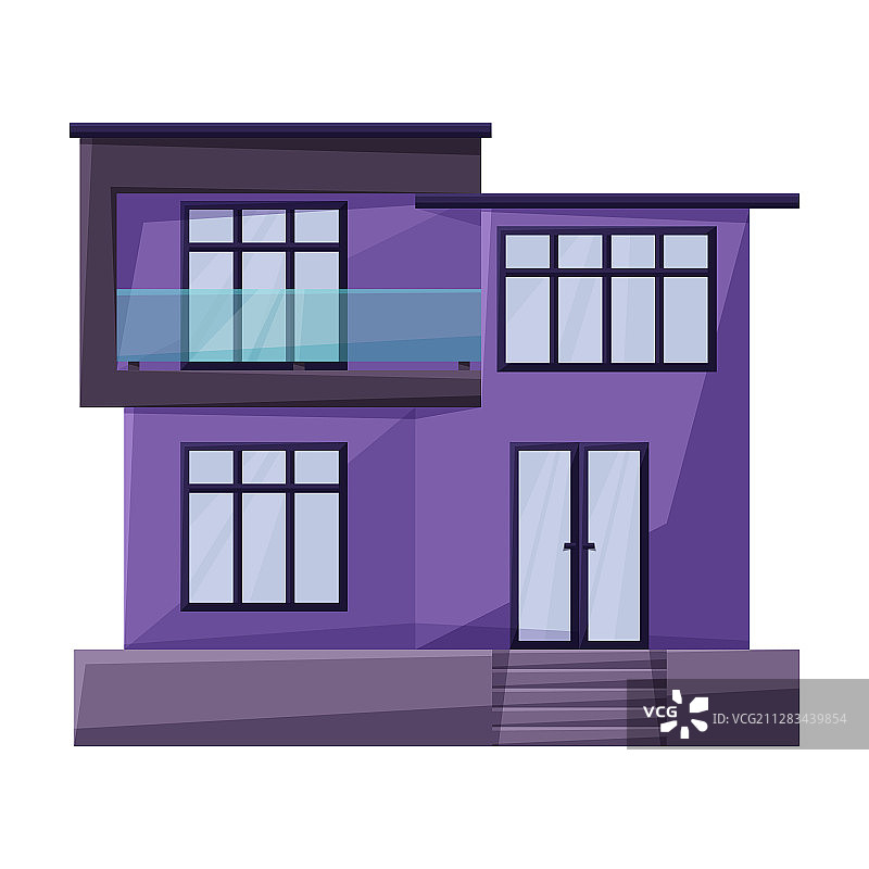 公寓卡通图标图片素材