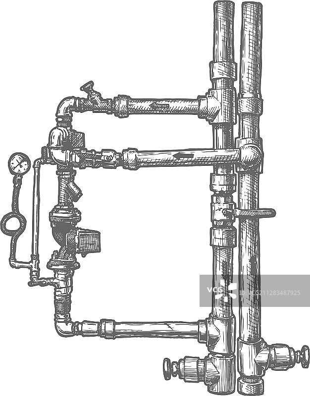 管道系统图片素材