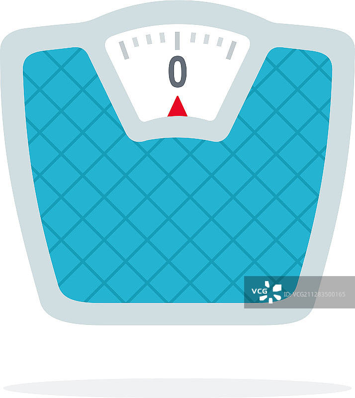 扁平风格的落地秤图片素材