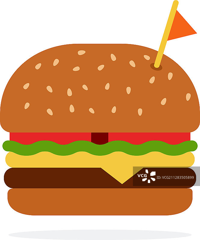 猪肉汉堡图片素材