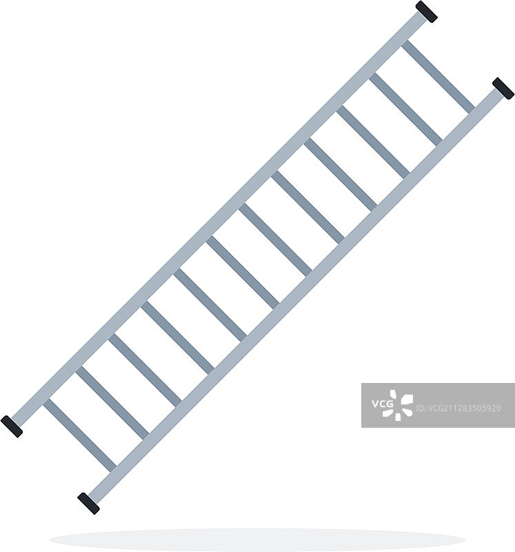 消防梯逃生扁平风格图标图片素材