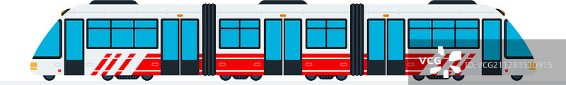 城际列车扁平风设计图片素材