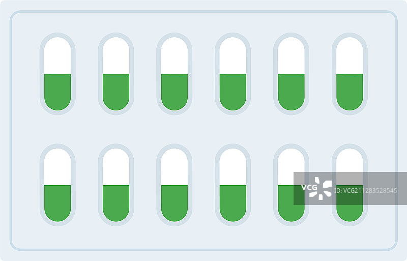 扁平风格包装胶囊药品图标图片素材
