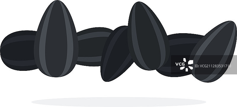 烤葵花籽图片素材