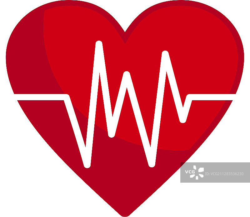 脉搏图标图形设计模板图片素材