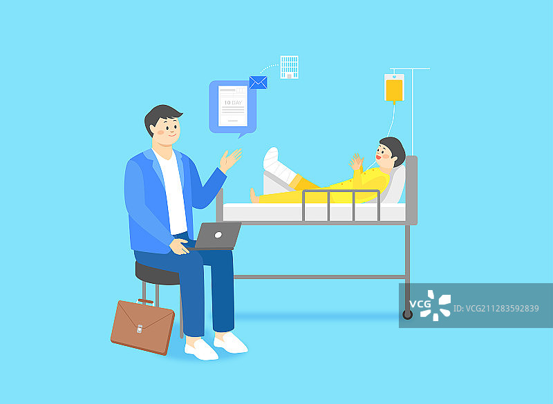 幸福人群概念扁平插画020的日常生活图片素材