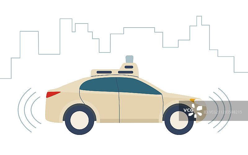 无人驾驶汽车图片素材