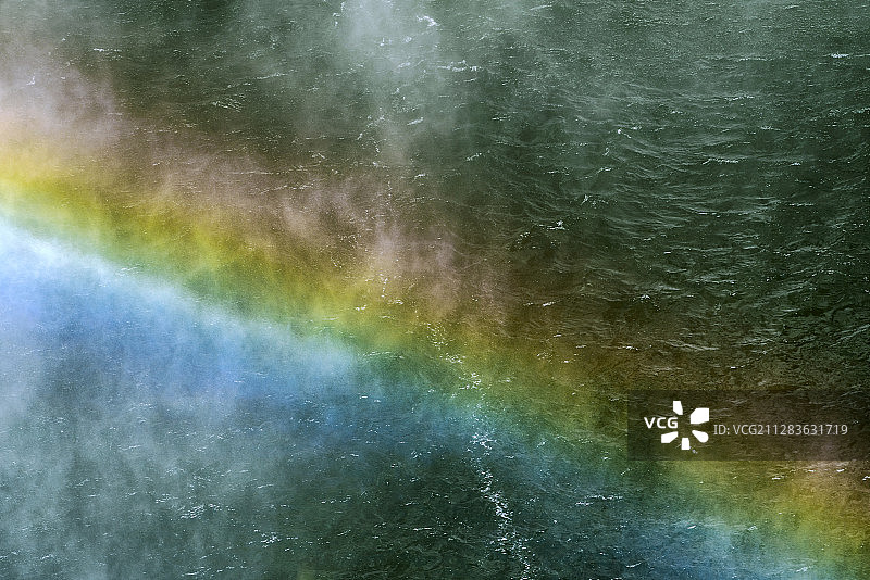 黄果树瀑布彩虹图片素材