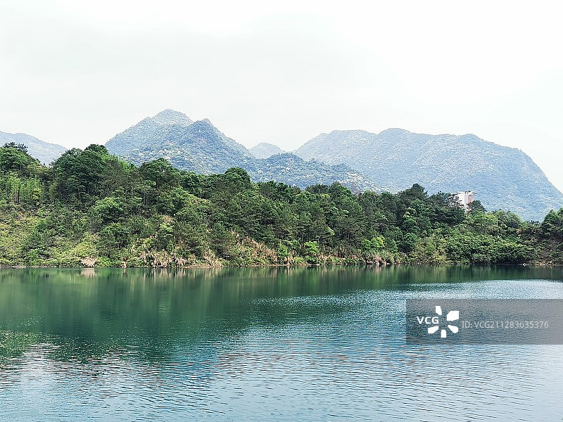 白水河风景图片素材