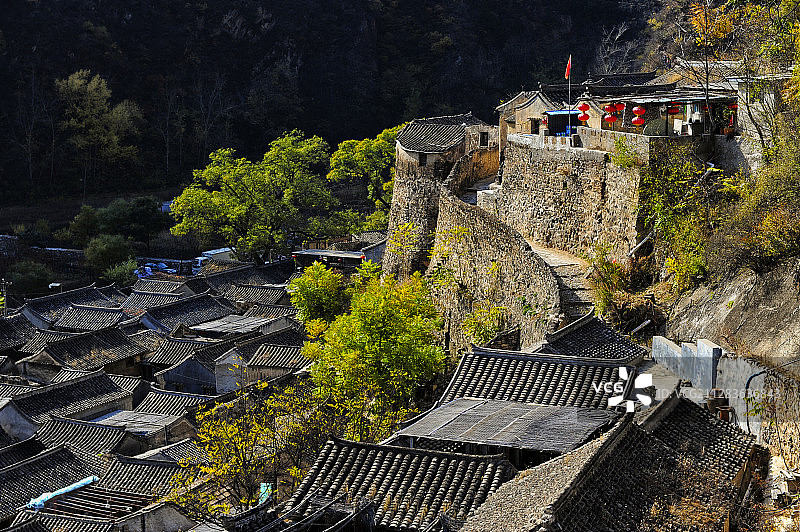 爨底下村图片素材