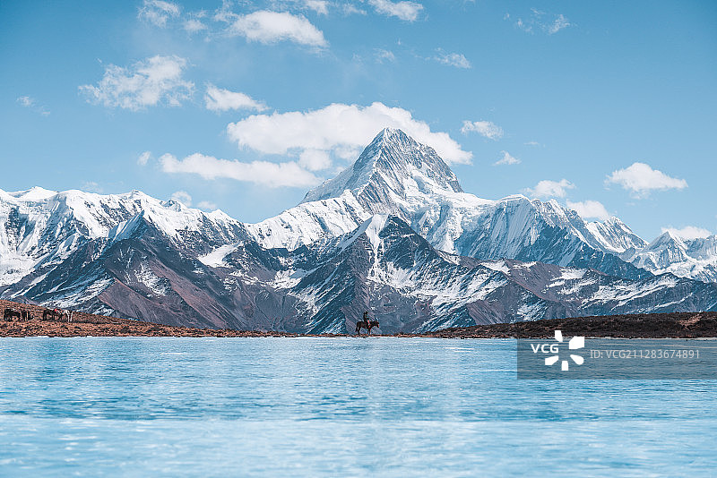 冷噶措图片素材