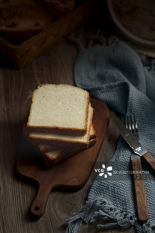 吐司面包椰蓉面包西餐早餐牛奶鸡蛋图片素材