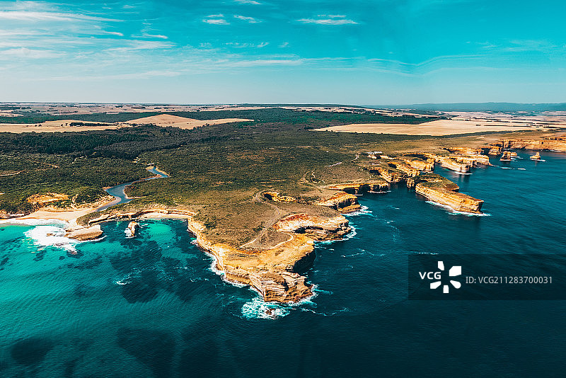 大洋路——十二门徒岩图片素材