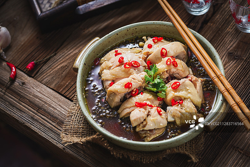 椒麻鸡图片素材