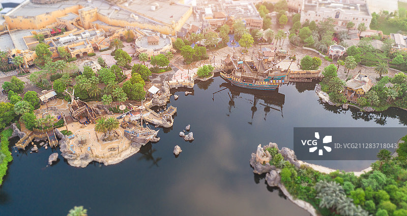 上海迪士尼海盗湾图片素材