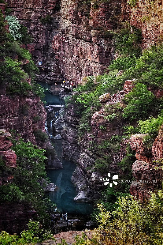 《云台红石峡》图片素材