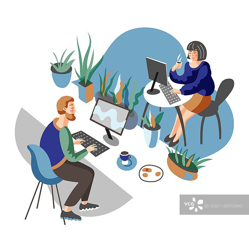 联合办公中心图片素材