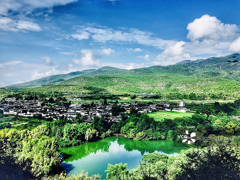 云南观音峡图片素材