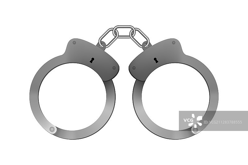 警用手铐图片素材