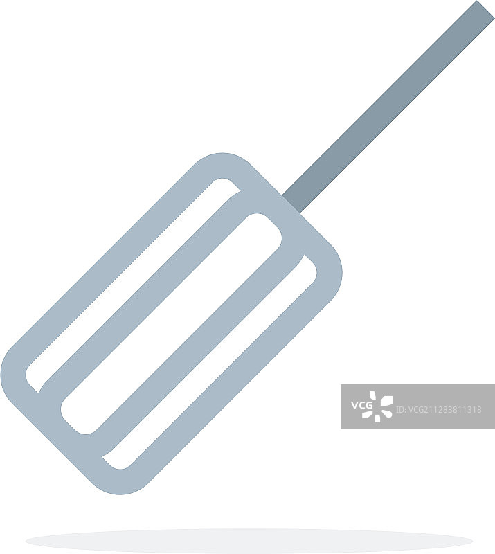 金属打蛋器扁平隔离图片素材