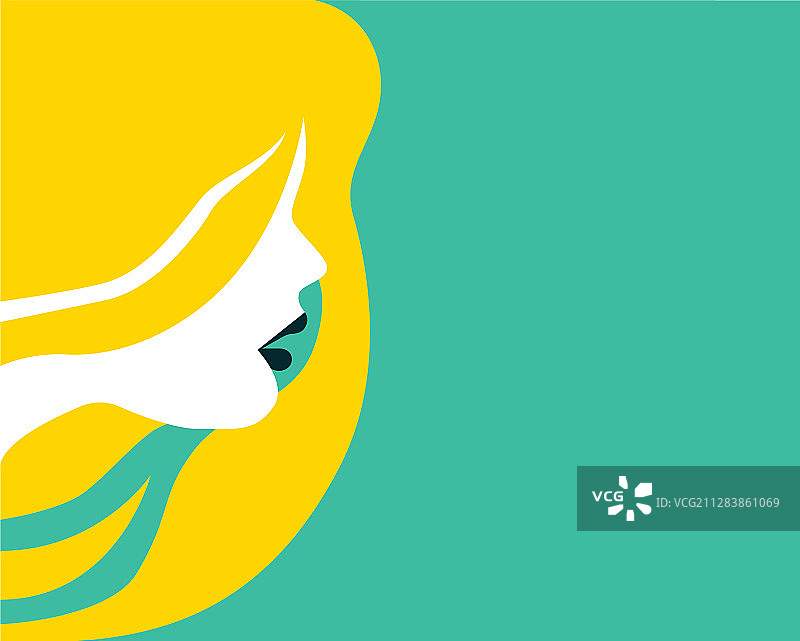 年轻女人图片素材