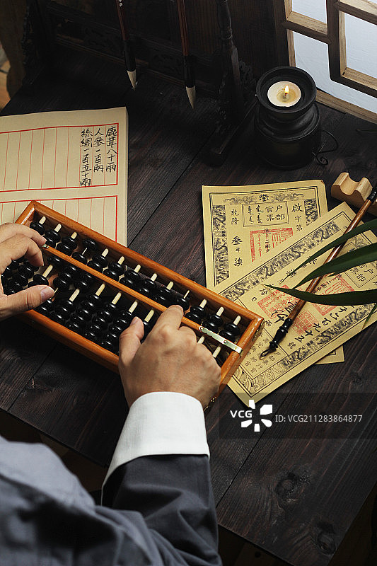 打算盘图片素材