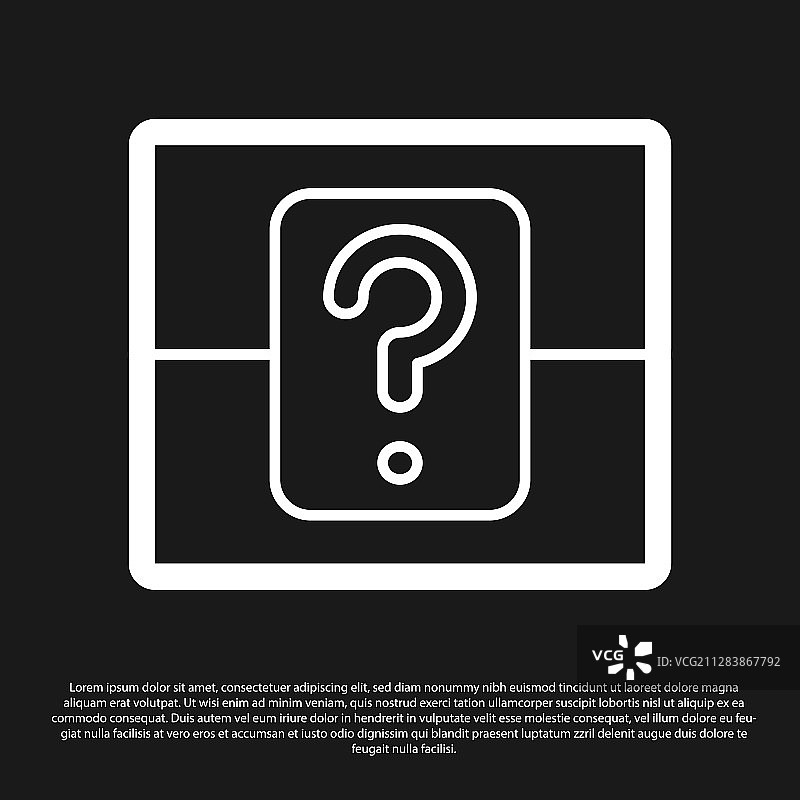 黑色盲盒或游戏随机战利品箱图片素材