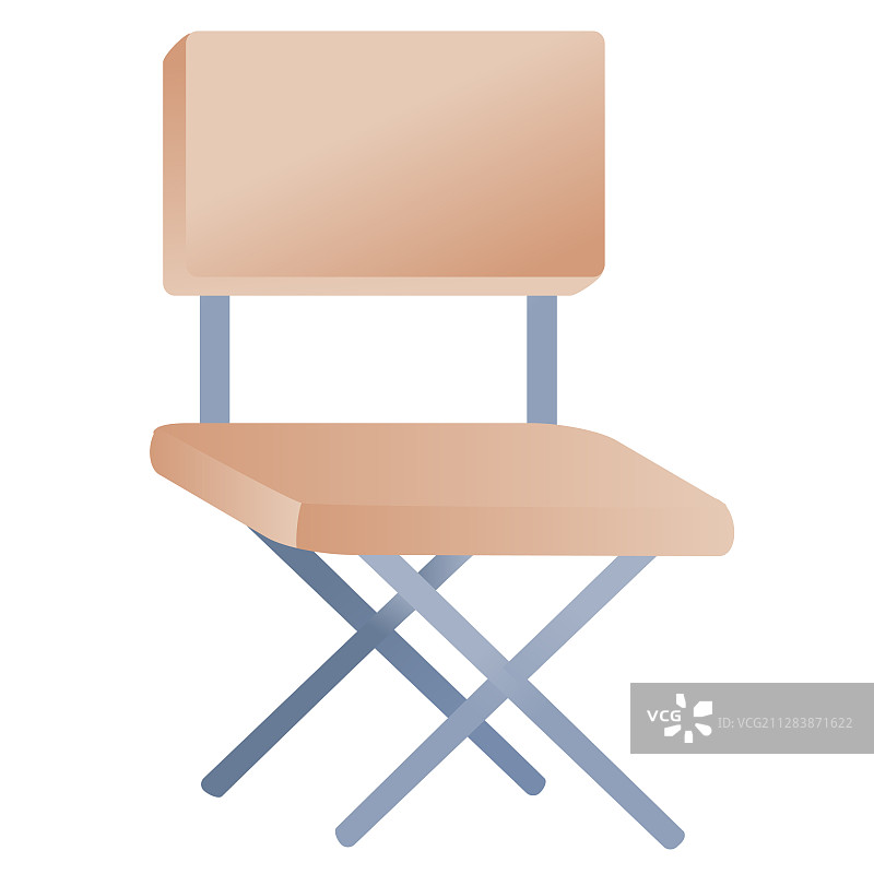 徒步旅行用折叠椅图片素材