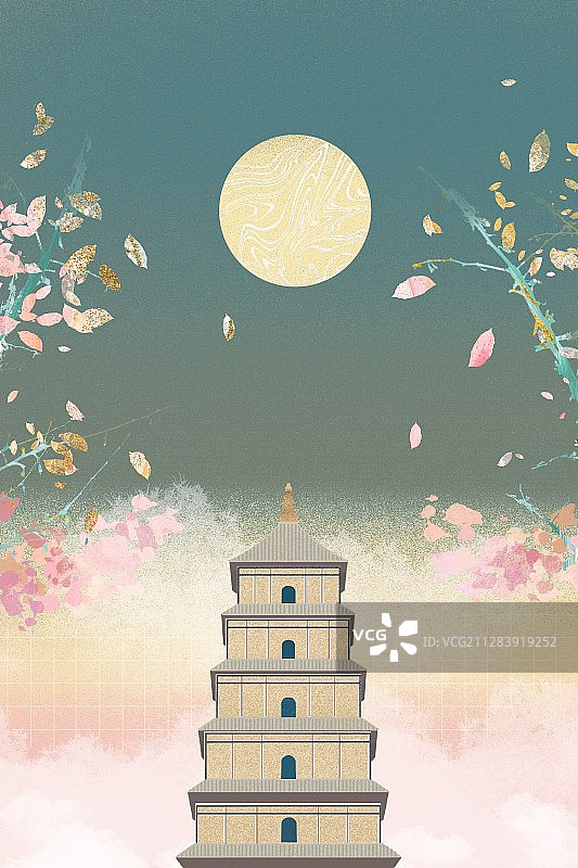 大雁塔图片素材