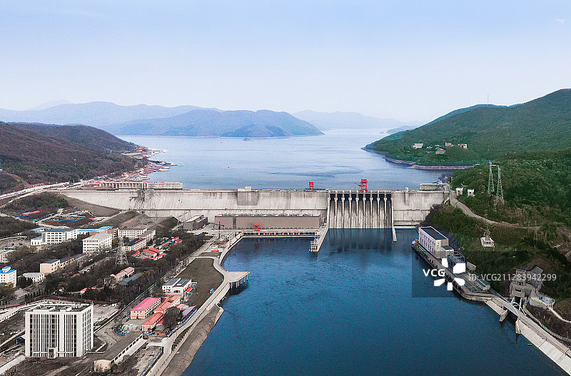 吉林市丰满水坝图片素材