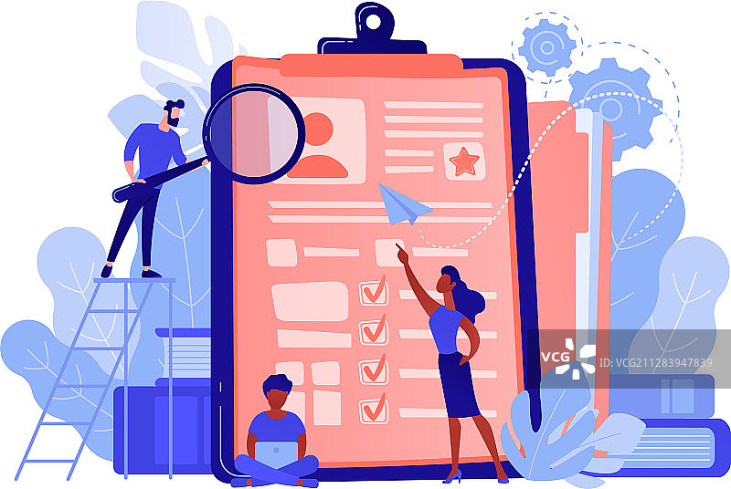 求职面试概念图片素材