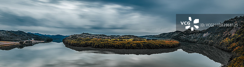 川环碧洲——贺江第一湾图片素材