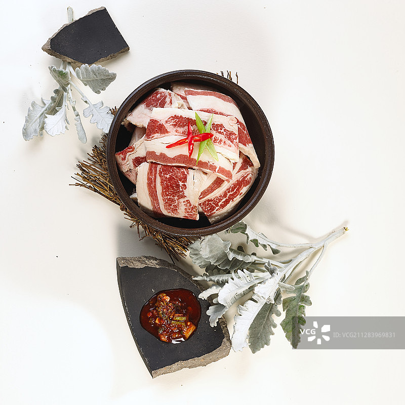 韩国烤肉图片素材