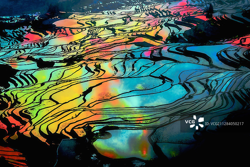 元阳梯田图片素材