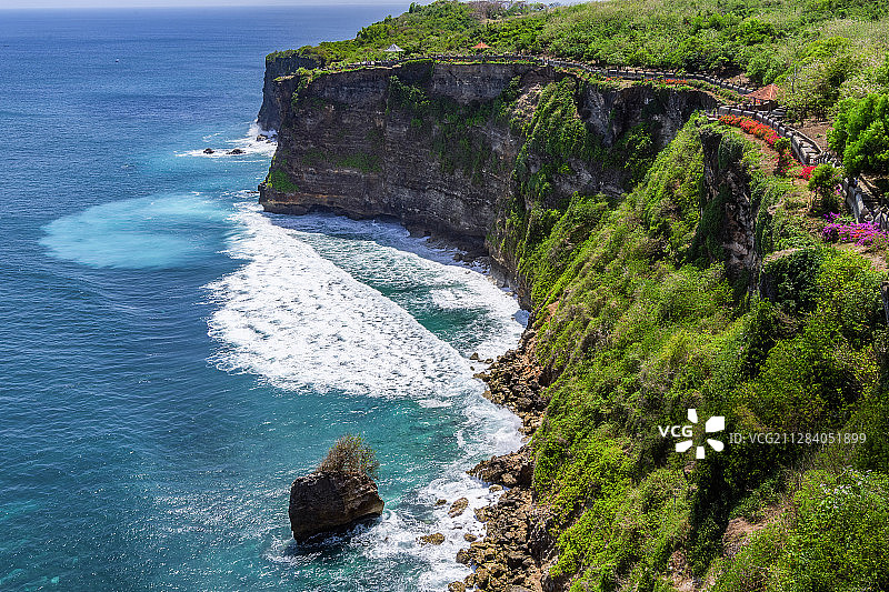 巴厘岛情人崖图片素材