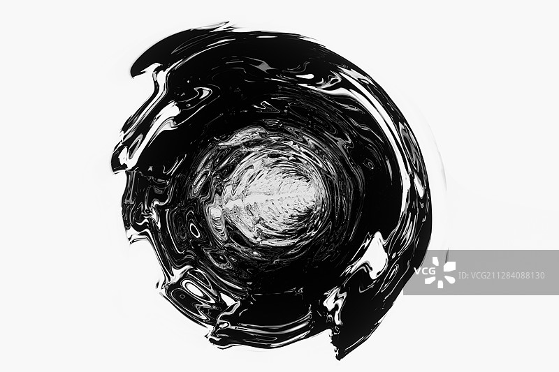 渐变水墨图案 3D渲染图片素材