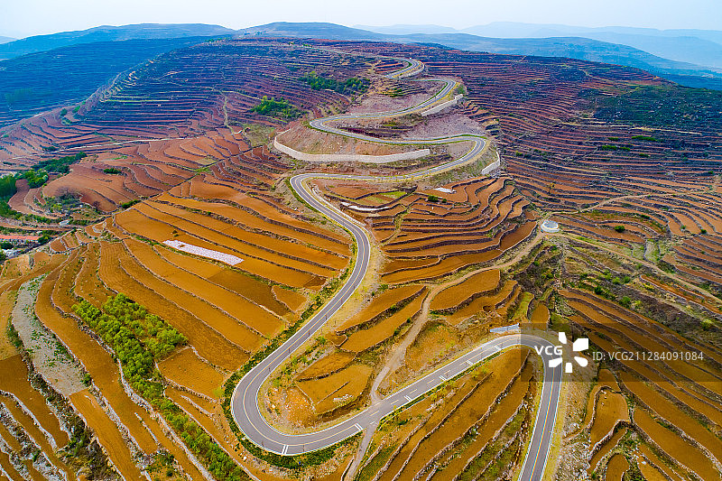 安丘天路图片素材