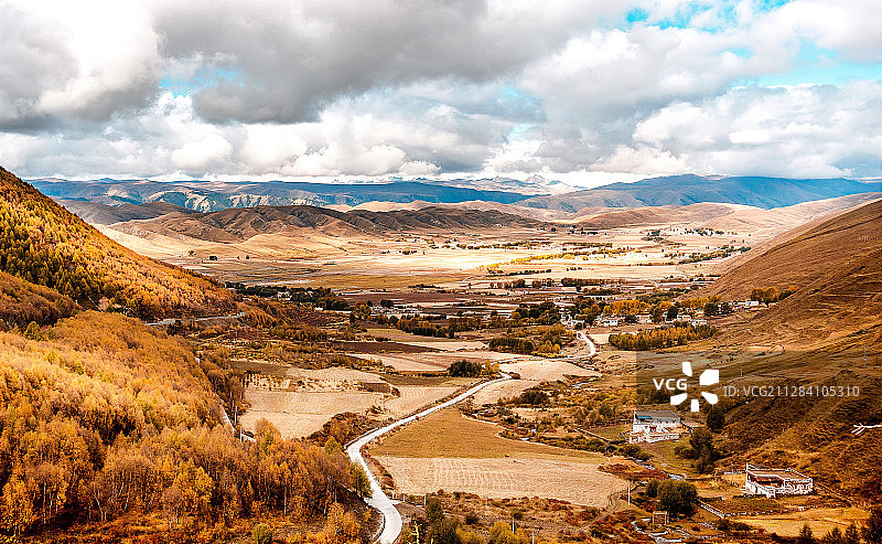 塔公草原图片素材