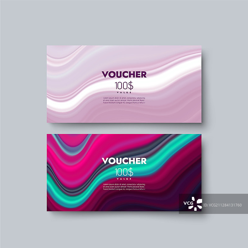 礼品券模板图片素材