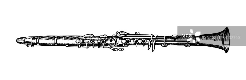 古典爵士长笛图片素材