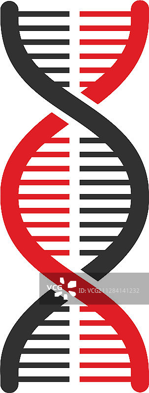 DNA图标现代简约扁平标志图片素材