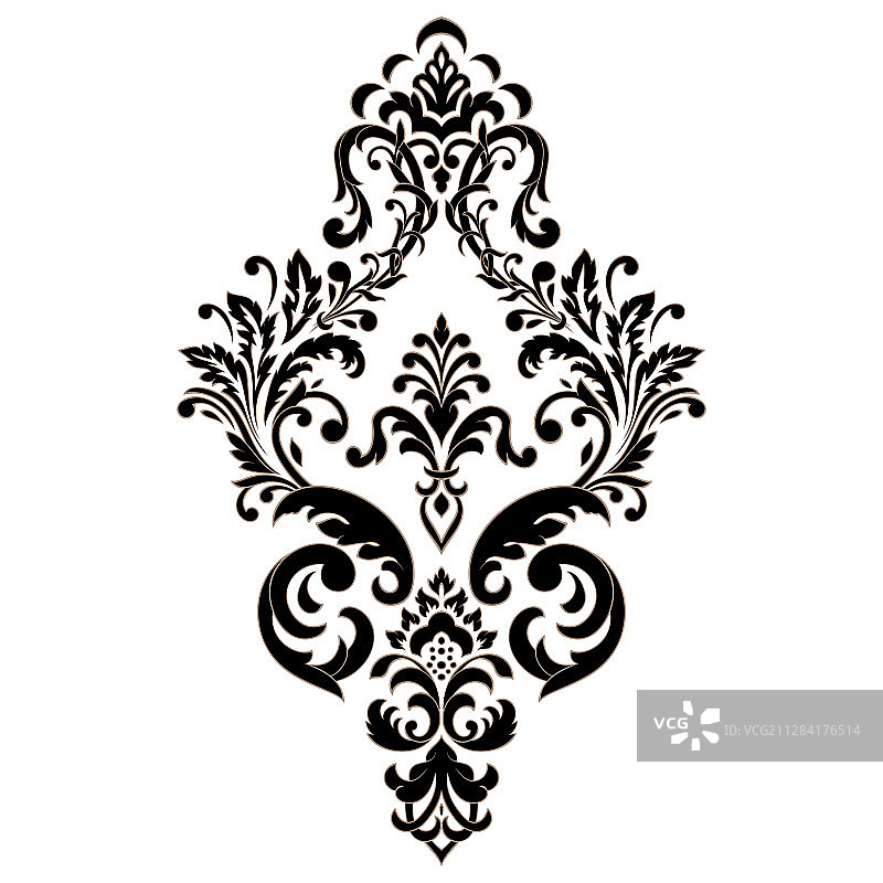 提花中心元素图片素材