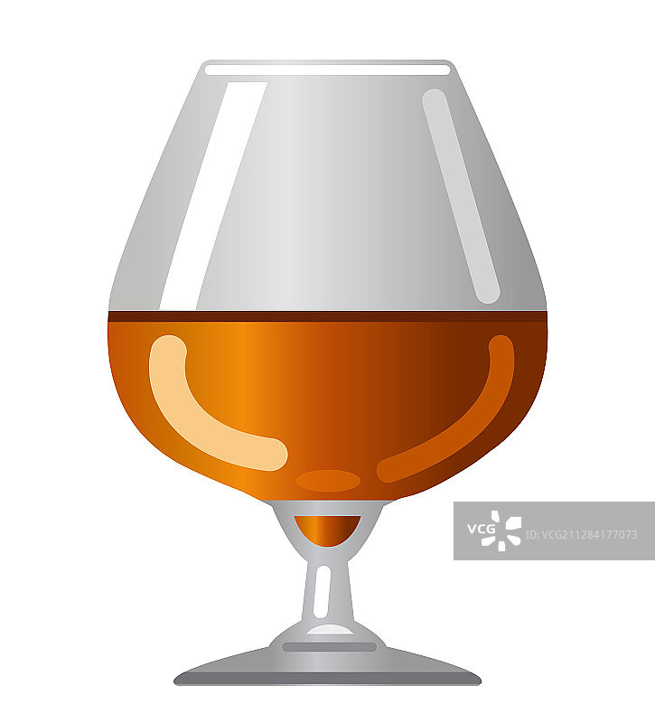 白兰地酒杯图片素材