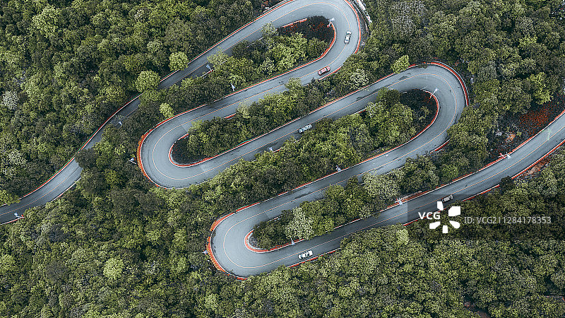 发夹弯图片素材