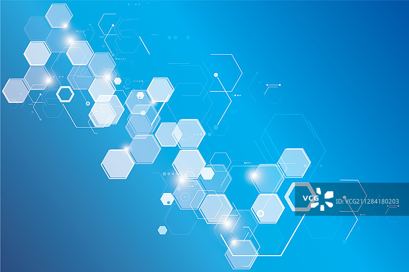 抽象粒子连接图片素材